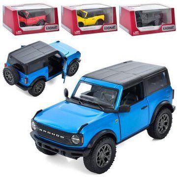 Модель джип FORD BRONCO (2022) 5'' KT5438WB hard top метал.інерц.відкр.дв.4кол.кор./96/ 172888 фото