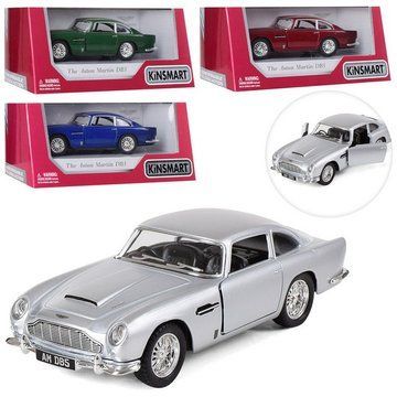 Модель легкова ASTON MARTIN DB5 5'' KT5406W метал.інерц.відкр.дв.4кол.кор./96/ 136730 фото